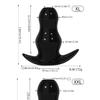 5 Sizes Hollow Anal Plug/Dilator/Dildo Soft Speculum Prostate Massager Butt Plug Set Intimate/Enema Sex Toys For Women Men