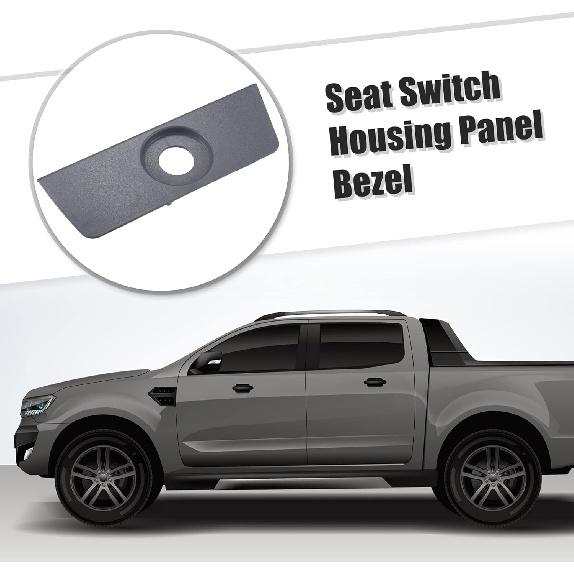 ACROPIX Front Left Side Seat Switch Housing Trim Bezel Panel Fit for Ford F-150 FX4 - Pack of 1 Gray
