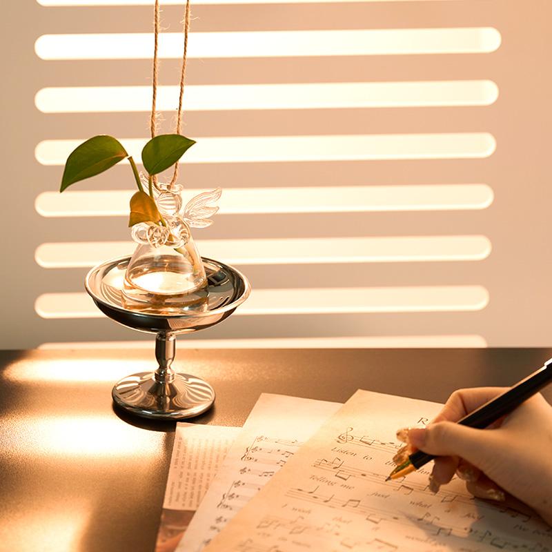 1 STÜCK Engel Hohe Qualität Hydroponische Blumenvase Handgefertigte Glasvase DIY Hausdekoration Kreativ Transparent
