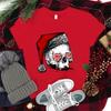 Streetwear Skeleton Christmas T Shirt Santa Skull Harajuku Fashion Shirts FeUnisexUnisex Merry Christmas Vintage T Shirts for Unisex