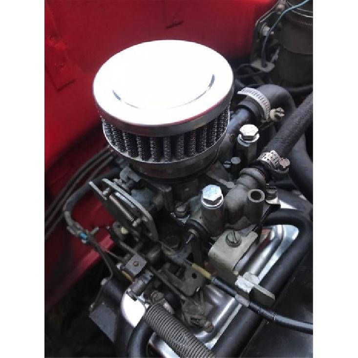 Motorrad Edelstahl ATV Roller Luftfilter Ansaugfilter 58mm Für Honda