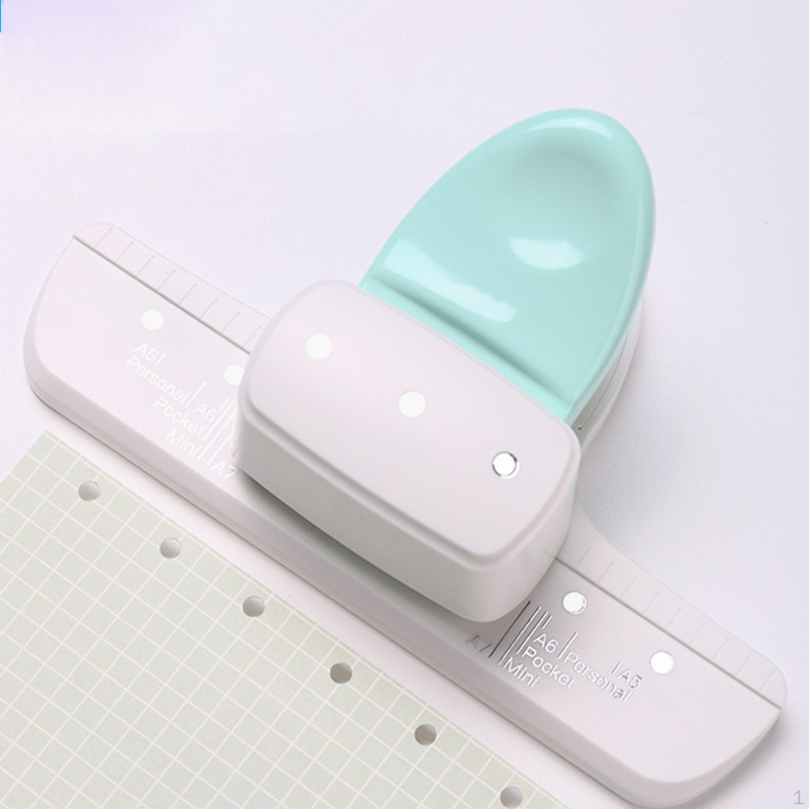 

Дырокол на 3 отверстия для бумаги Легкий 19 мм расстояние Инструмент для пробивания Дырокол для файла-папки Поделки