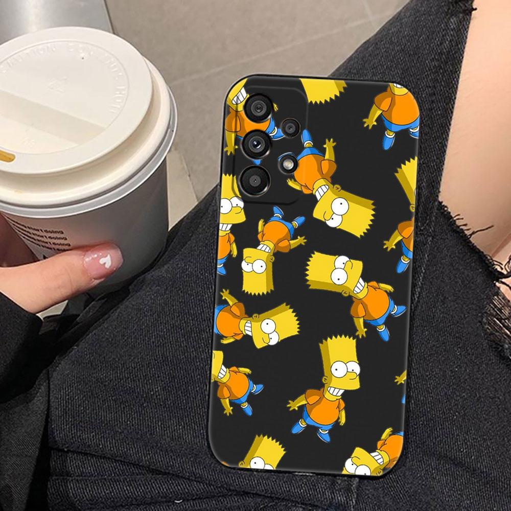 Cute Baby The S-Simpsons Phone Case For Samsung Galaxy A72 A71 A55 A54 A53 A52 A42 A35 A34 A33 A32 A23 A22 A21S A20S Case Funda