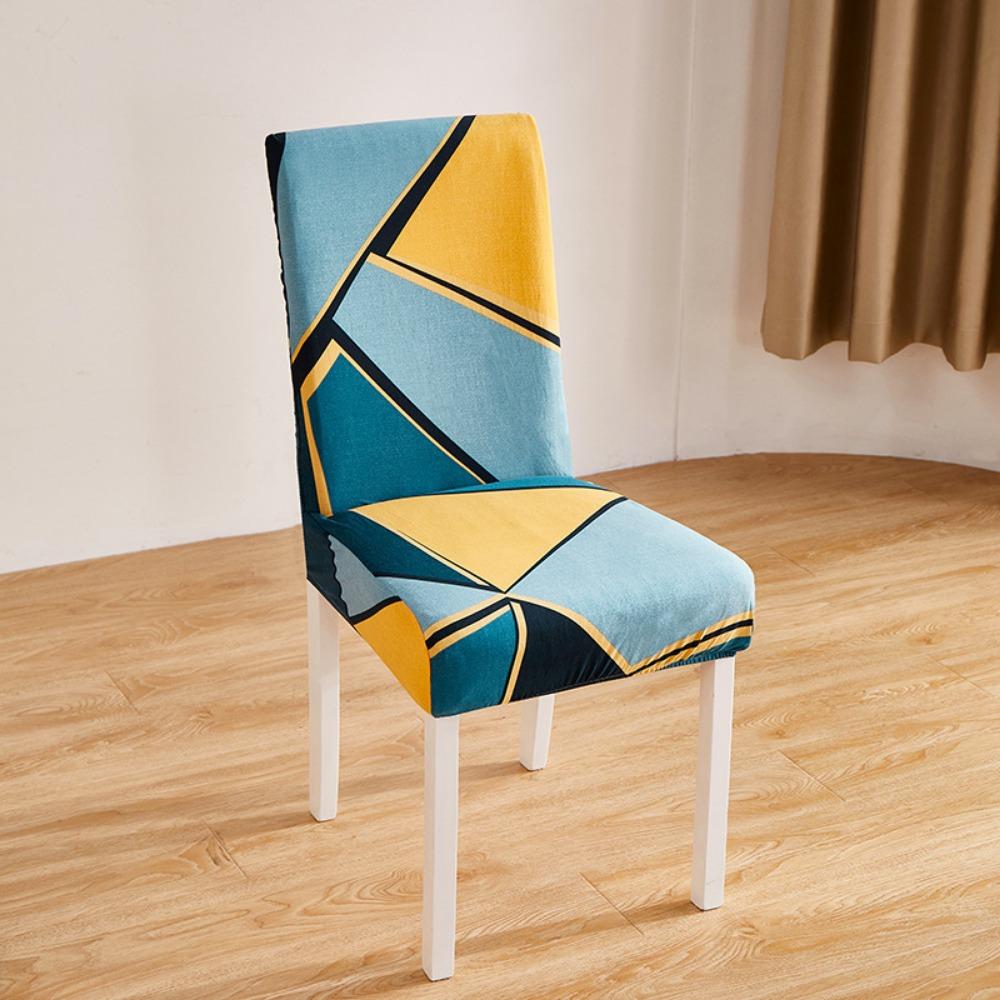 Stretchable Dustproof Chair Cover Fits Hotel Dining Chairs Office Chairs with Tight Fit Elastic Design for Home