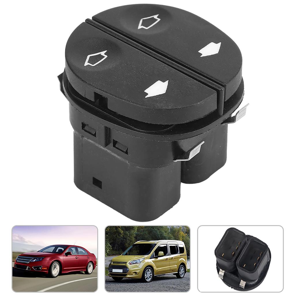 Front Left Window Control Switch Button 96FG14529BC Fits for Ford TRANSIT MK7 2006