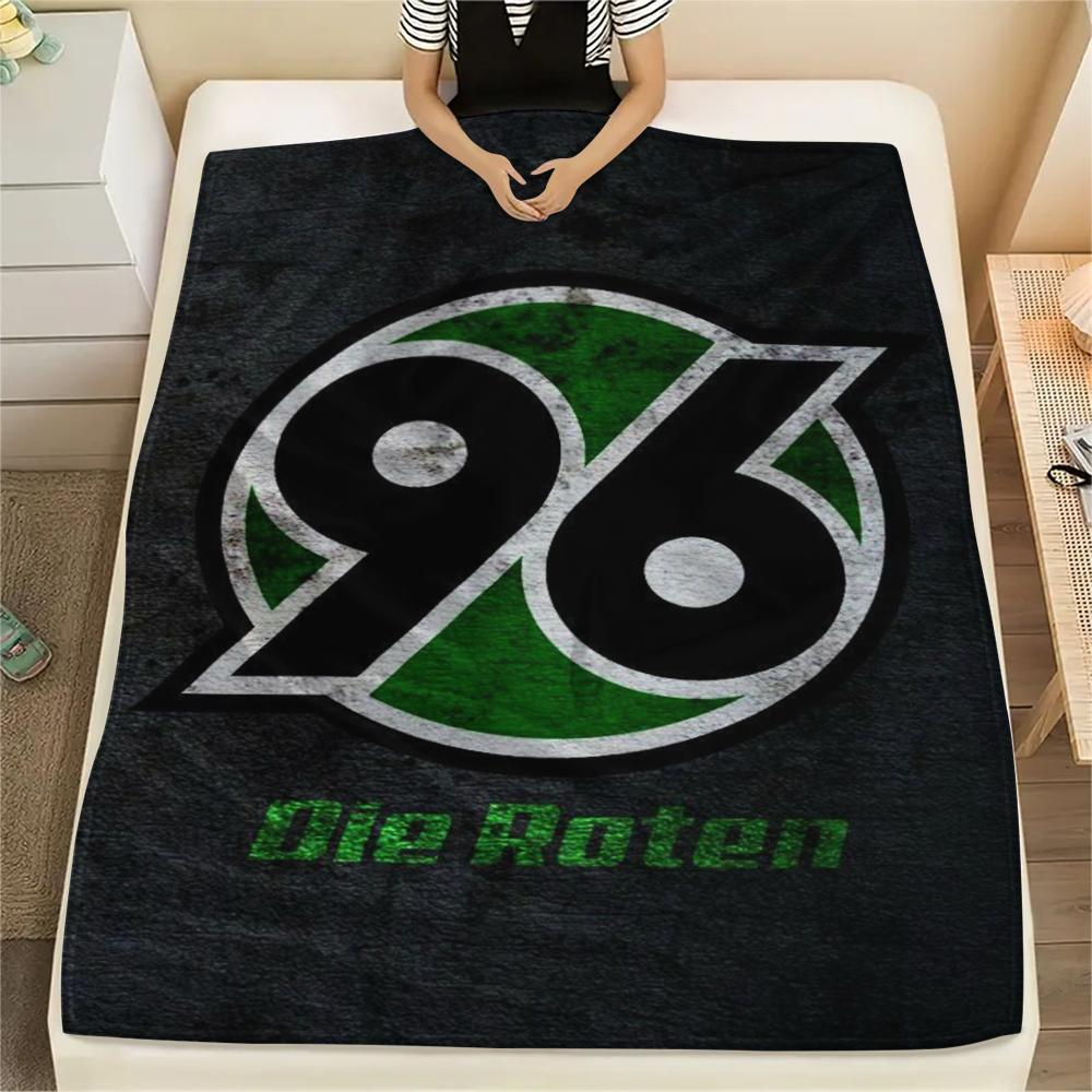 1pc Hannover 96 Print Flannel Blanket, High Quality Comfortable for All Seasons, Home Decor, Warmth and Comfort, Perfect for Christmas Gifts58