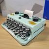 Vintage Collectible Typewriter Building Block Model - Classic Printer Design Desktop Decoration And Home Study Ornament Christmas Valentine'S Day