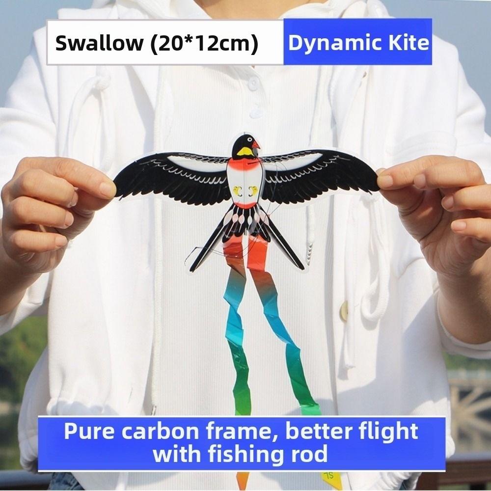DIY Toy Plastic Eagle Kite Cartoon Flying Bird Kites New Large Eagle Kites Garden Outdoor Sports