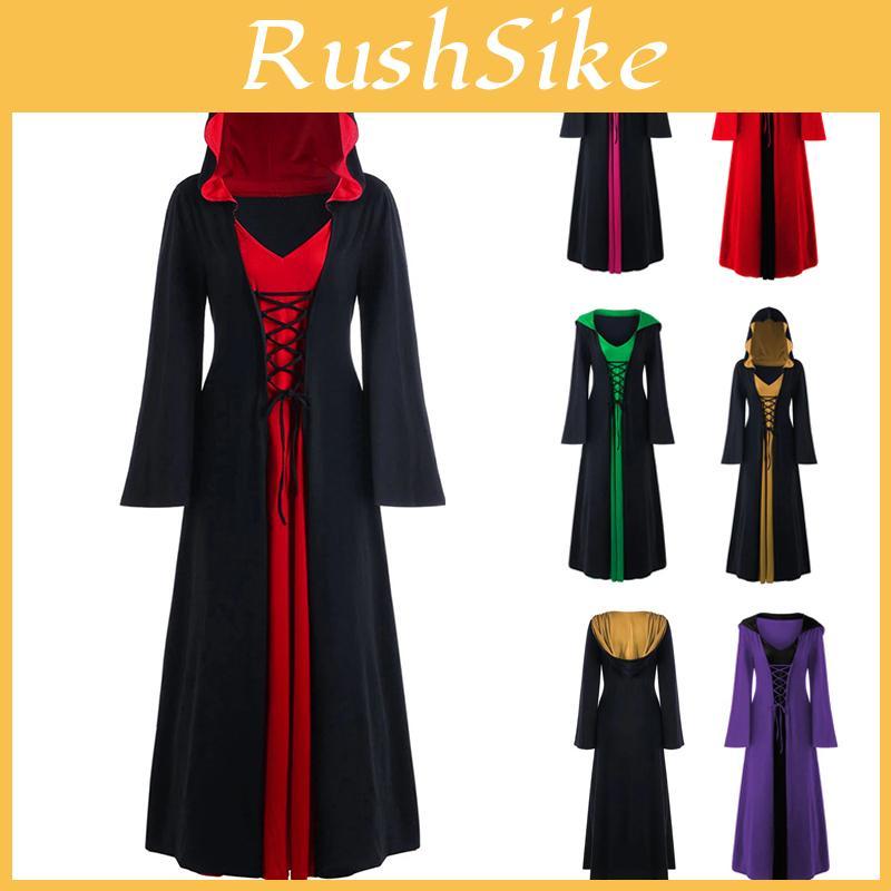 Alluring Lace Up Ladies Renaissance Dress Ideal For Halloween And Costume Parties