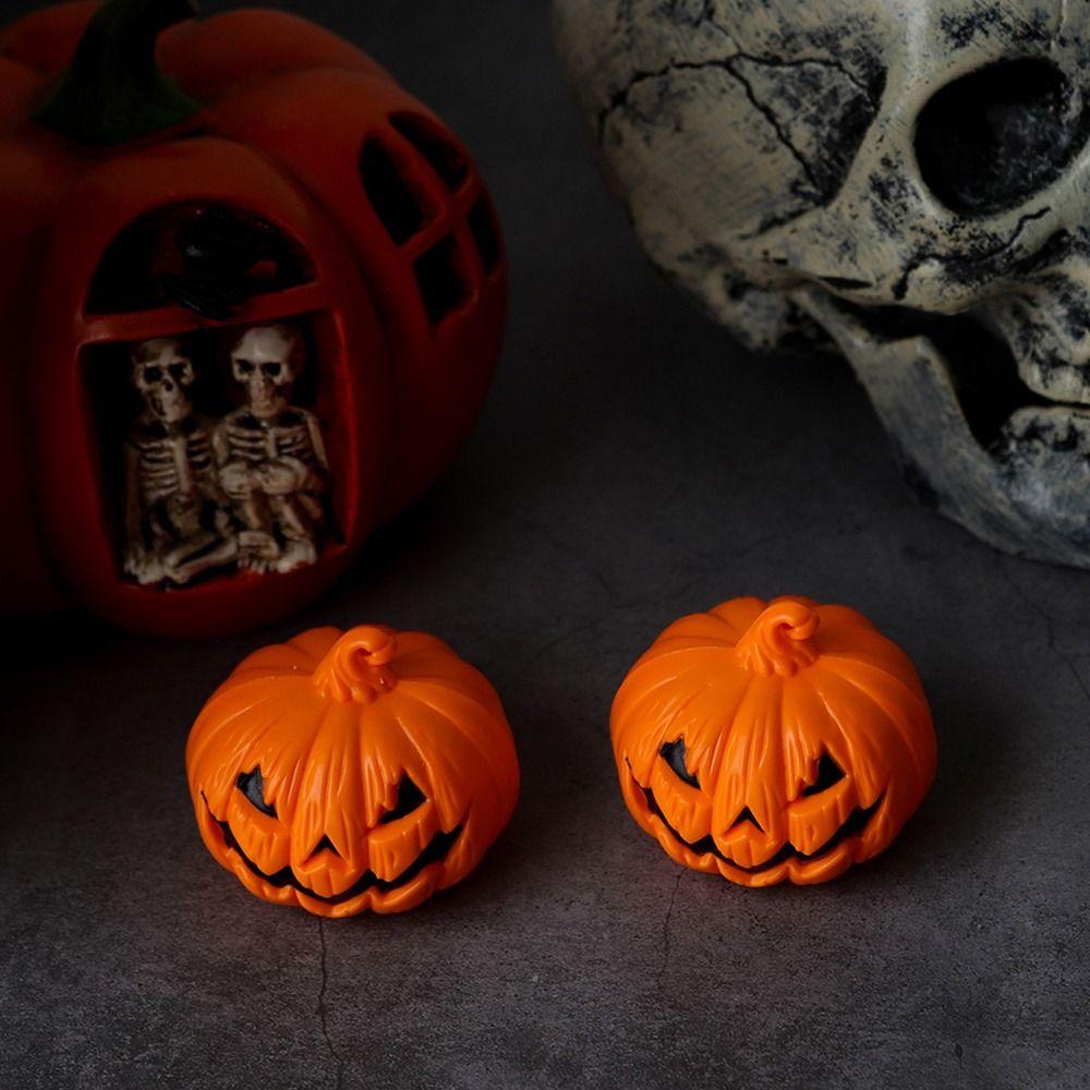 Horror Props Pumpkin Lamp LED Candle Lamp High Quality Ghost Festival Decoration  Photography Props