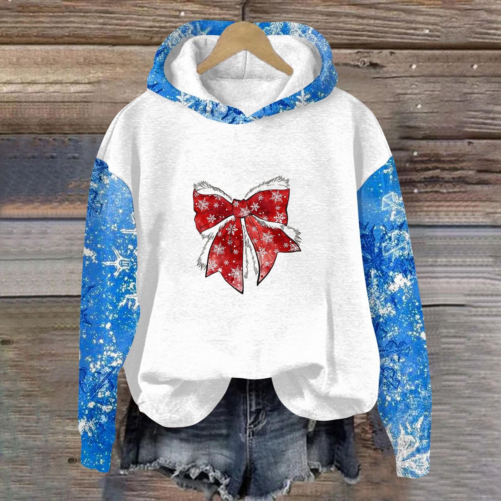 

Женские толстовки с капюшоном Толстовки Одежда для девочек-подростков Повседневный свитер Пуловер Модные повседневные повседневные толстовки S синий