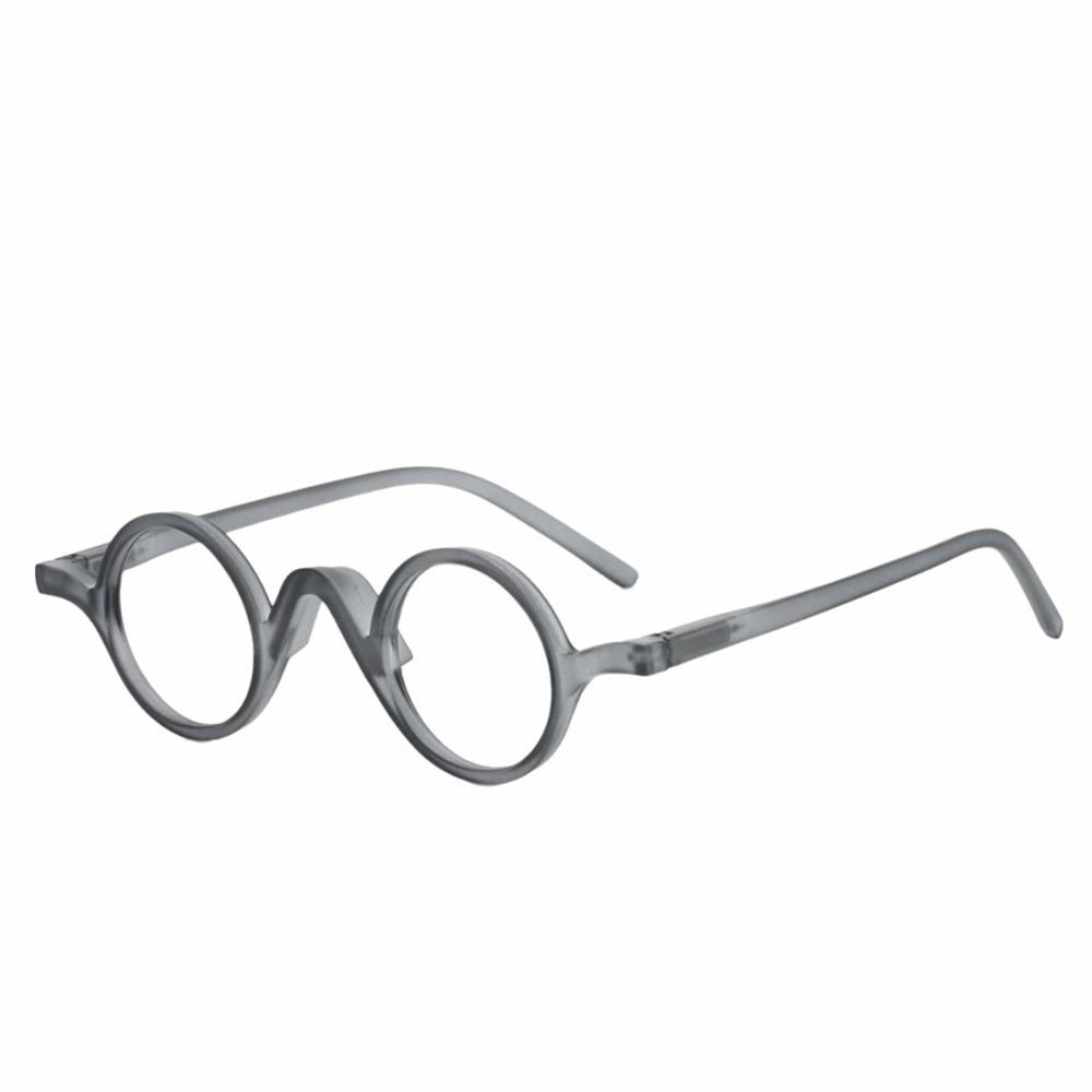 

Ultra Light Anti Blue Light Glasses Blue Light Protection 150 Degrees Presbyopia Glasses Round Frame Design -150 Strength сірий