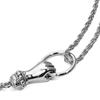 PANACHE CHASUNYOUNG Grab Your Eye Rope Chain Necklace Silver