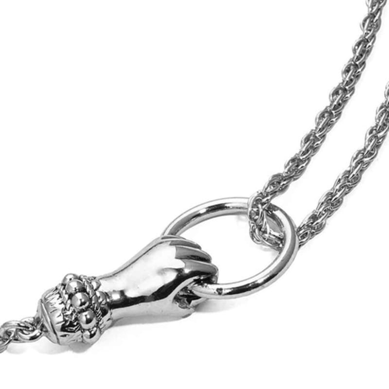 PANACHE CHASUNYOUNG Grab Your Eye Rope Chain Necklace Silver