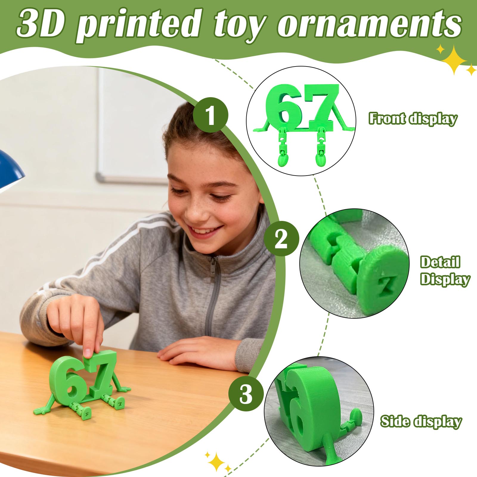 

Универсальная дюймовая мультяшная фигурка, Подходит для домашнего декора, Украшения приборной панели автомобиля, Милые коллекционные предметы, Или статуэтки игровых персонажей. Доступный One Size
