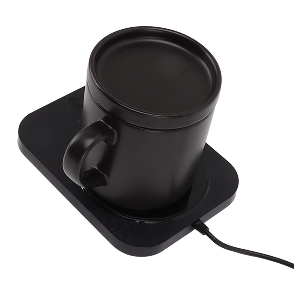 55 celsius  Mug Warmer USB Powered Milk Cup Warmer with 3 Temperature Settings for Home and Office Desk Use