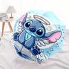 Angel Stitch,Cartoon Character Themed folding umbrella, the best choice for gift giving, 8 ribs, casual, durable, lightweight and portable t