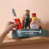 Multifunctional  Shelf 360 Rotation Turntable Storage Holder Jars Organizer Kitchen Bathroom Tool