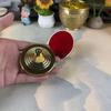 36cm Gold and Red National Flag Table Ornament