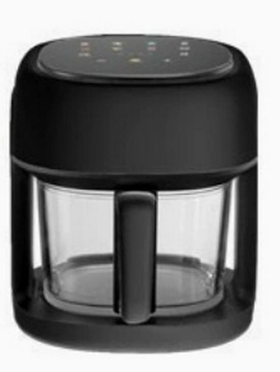6L Glass Model Smart Air Fryer: Oil-Free Electric Fryer with Multifunctional Home Use