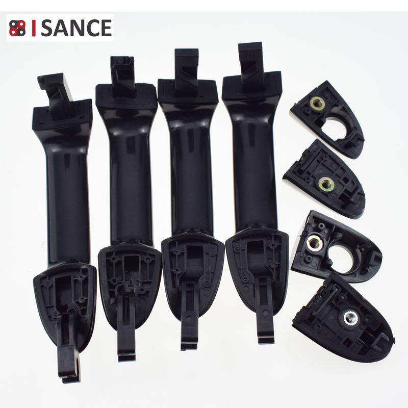 1/2/4 Pcs Black Outside Car Door Handle Front Rear Left Right 82650-2F000 For Kia Spectra 2.0L 2004 2005 2006 2007 2008 2009