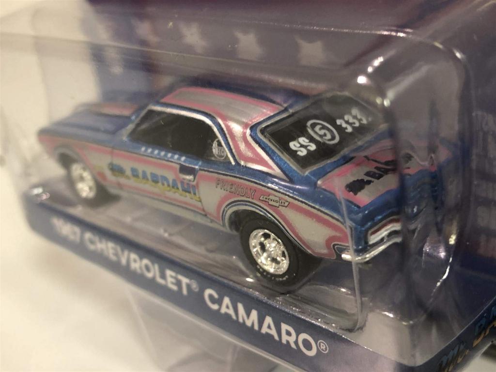 1967 Chevrolet Camaro Bardahl Diecast Model Car by (Bill Hielscher's) Mr. "Hobby Exclusive" 1/64 Greenlight"""