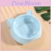 Cute Cat-shaped Pet Bowl Round Dog And Cat Feeding Bowl With Leak-proof And Anti-tipping Features Perfect For Pet Food And Water
