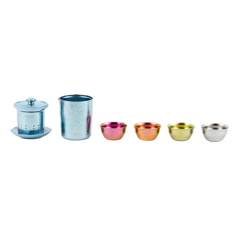 TAIC Pure Titanium Tea Infuser Set
