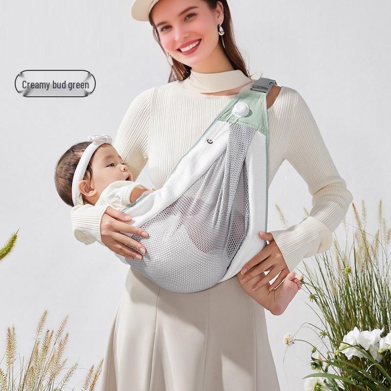Multifunctional Front-Facing Baby Carrier with Horizontal Hold and Waist Stool for Newborns