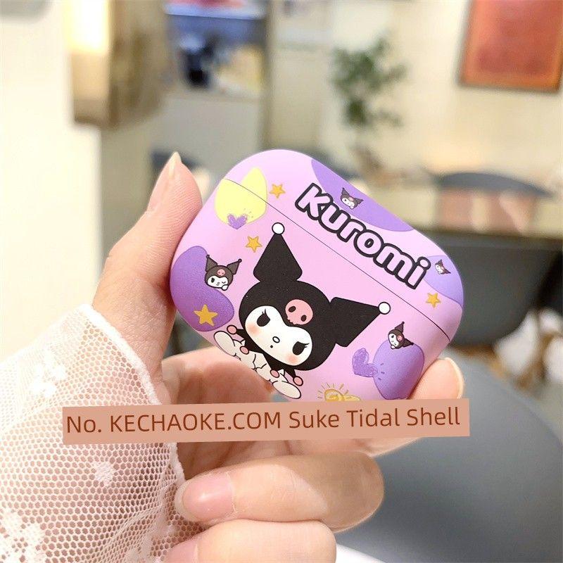 

~ for Apple Airpodspro 2 Second Generation Protective Case Airpods4 New Cartoon Airpods3 Bluetooth Headset Case Airpods1/2 Advanced Sense Women Pro1 Apple Airpods 3 Generation] Purple-kulomi]