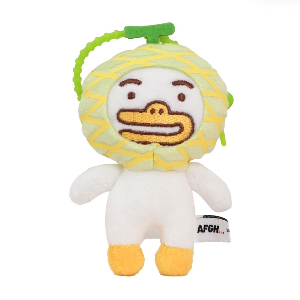 Genuine KAKAO FRIENDS Fruit Plush Doll Keychain Charm