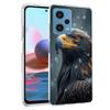 Majestic Eagle Gaze Phone Case For Redmi Note 13 12 14 15 Pro Plus 13R 11 11T 11E 11S 10 Pro 10S 9 9S Cover Cell Clear TPU Capa