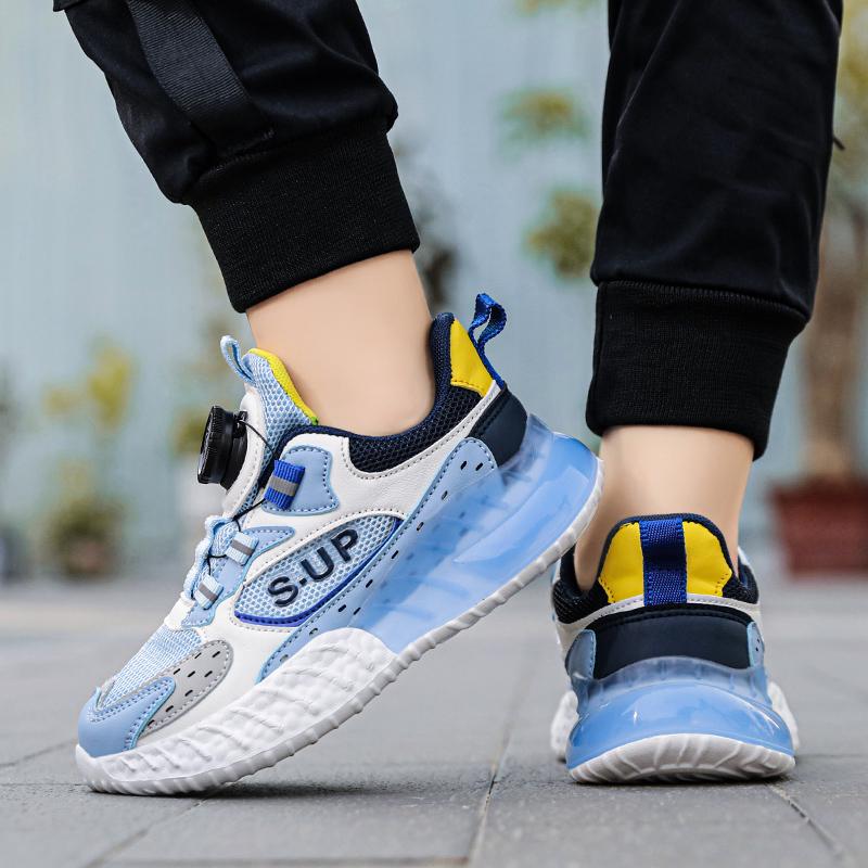 Barnesklær Sklisikre Slitesterke Moteable Kokos Pappa Sko Utendørssportssko Fritidssko Løpesko og Sneakers