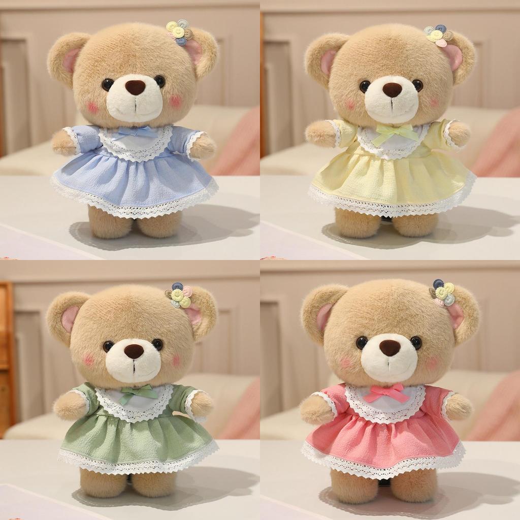 Childrens Plush Bear Toy With Pp Cotton Filling For Play And Giftgiving