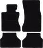 Alfombrillas de velo negro para: BMW Serie 5 E60 sedán (2003-2010)