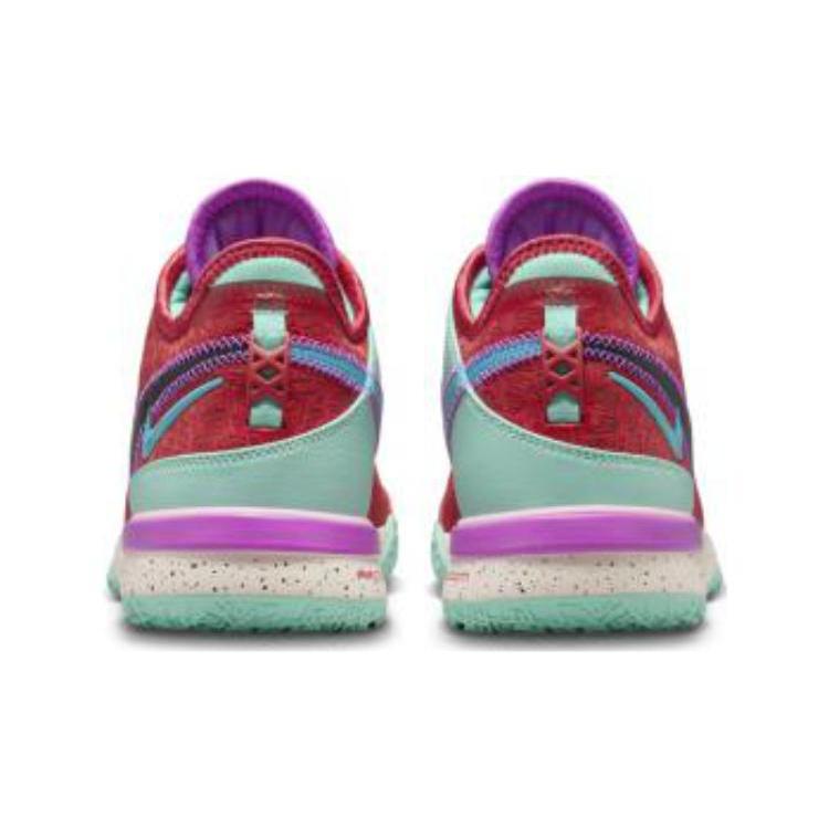 Nike Zoom LeBron NXXT Gen EP 'Track Red' (Unisex) Track Red / Black / Teal Nebula / Emerald Rise Basketball Shoes DR8788 600