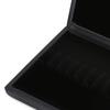 SOCOCO Exquisite Wooden Oboe Reed Case with Soft Fabric Slots and Ventilation Holes to Prevent Moisture - Elegant Oboe Reed Box for Music Lovers (12
