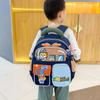 Kids Backpack Preschool Kindergarten Lightweight Dual-Shoulder Bag With Air-Padded Straps Breathable Nylon Cute Cartoon
