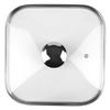 GRANDE Square Glass Lid 27x27 Cm