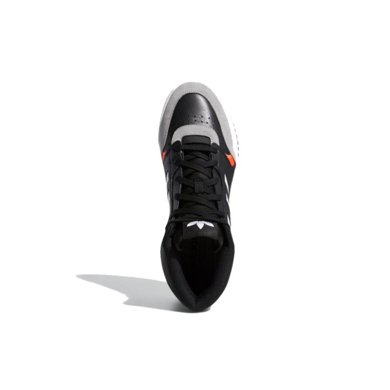 adidas Originals Drop Step Black Orange Unisex 'Black Orange' Sneakers EE5219