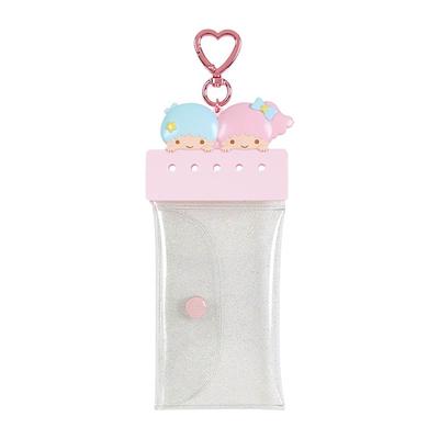 Sanrio Custom Clear Pouch Little Twin Stars Breite x Tiefe 1 x Höhe 17 cm, ohne Metallaufbewahrung Breite 7 x Tiefe 1 x Höhe 11 cm 685119