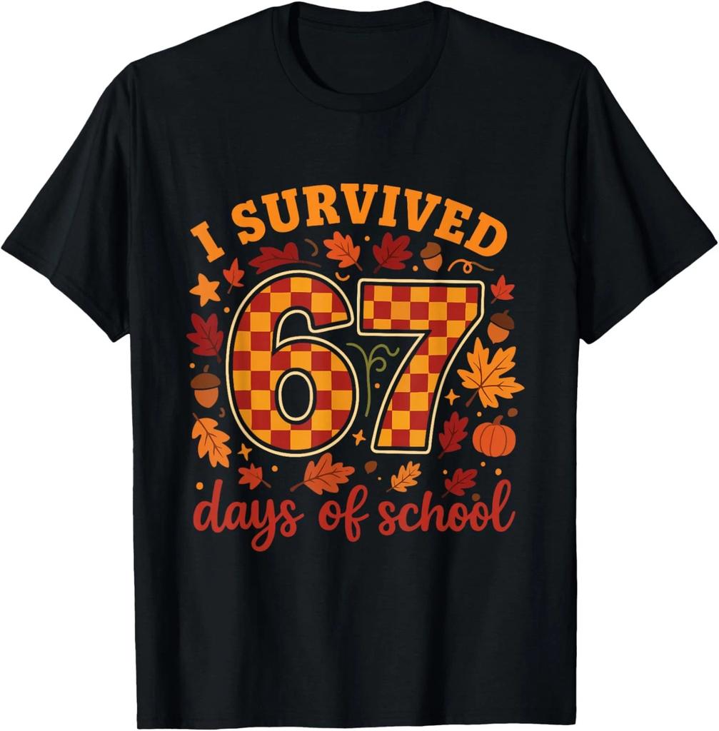School Funny Teacher Thanksgiving Fall Design Fun Unisex T-Shirt