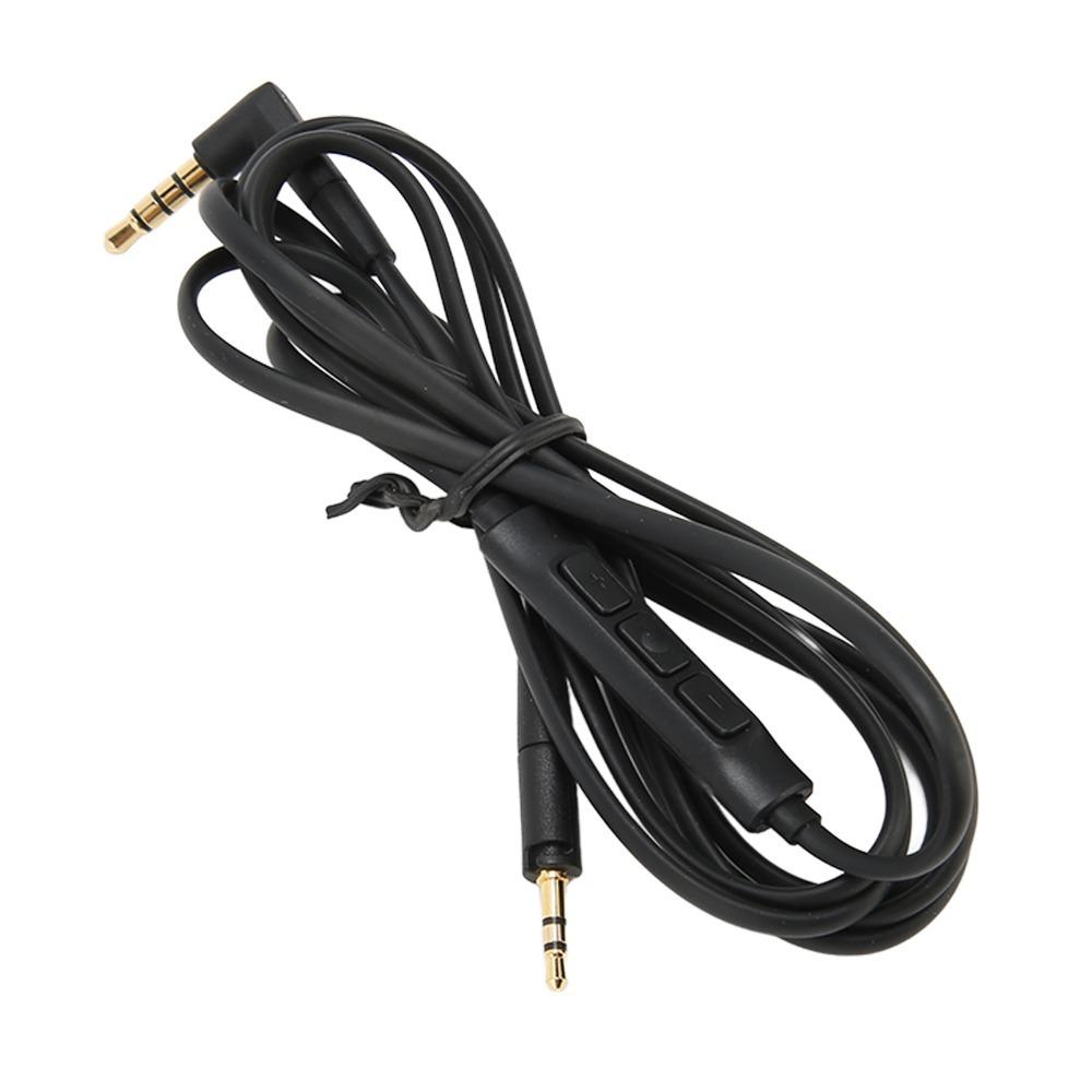 with Mic Remote Volume Control 3.5 mm to 2.5 mm Earphone Cable for Sennheiser HD4.40 HD4.40BT HD4.50 HD4.50BTNC HD4.30i