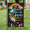 Imagine All The People Living Life In Peace Hippie Ag Garden Ag AAL