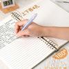 Comfortable B5 Loose-Leaf Notebook: Lined, Removable Binder, Simple Ins Style, Aesthetic Design, Ideal for Exams and High School Students.
