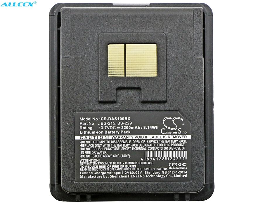 

Cameron Sino 2200mAh BarCode, Scanner Battery 127021590, 127021591, 94ACC0054, BS-215, BS-229 for Datalogic Mobile Scorpio