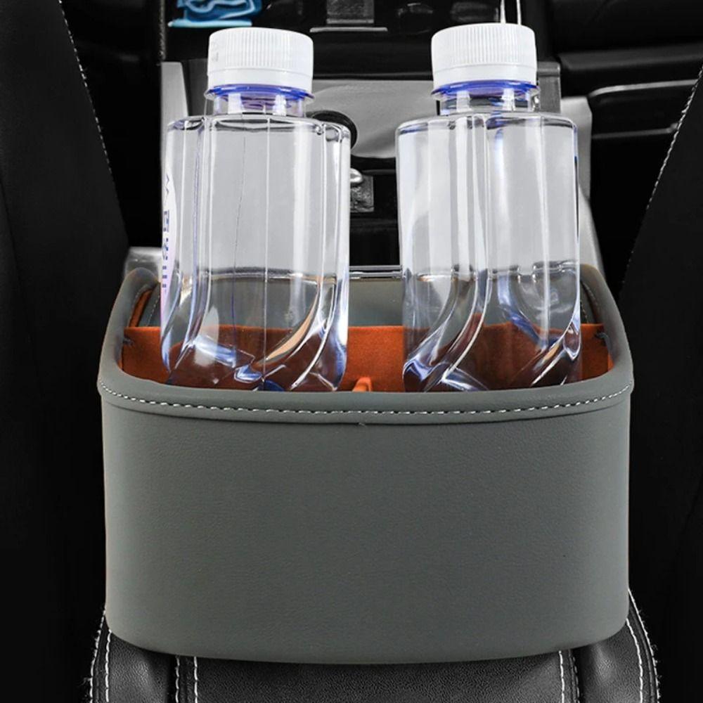 Multi-Functional Car Armrest Box Phone Stand Holder Tissue Holder  Water Cup Holder