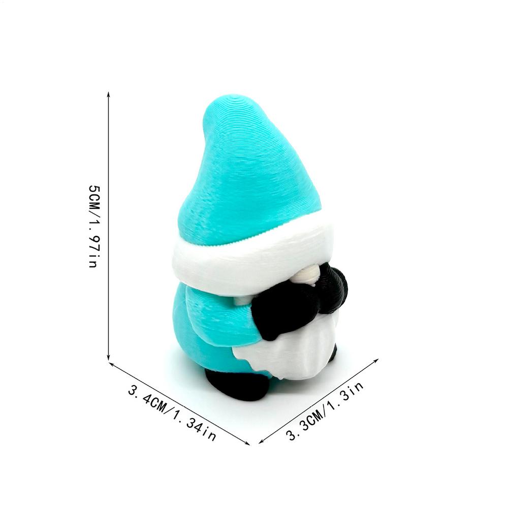 

Миниатюрные гномы 3D-печать Гномы Декорации для дома Милые игрушки-гномы на Рождество Комнату в общежитии Хэллоуин Настольные Книжная полка