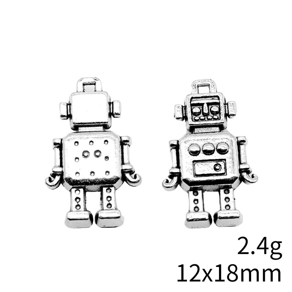 Gifts For Women Charms For Keychains Rainbow Galaxy Robot Charms Pendant Audience Car Pendant