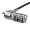 StarTech Sikkerhetskabel for bærbar PC med svingbar hengsel - Tyverisikring med 4-sifret kode () -